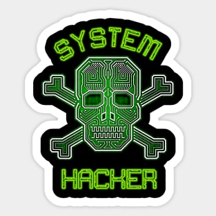 System Hacker Sticker